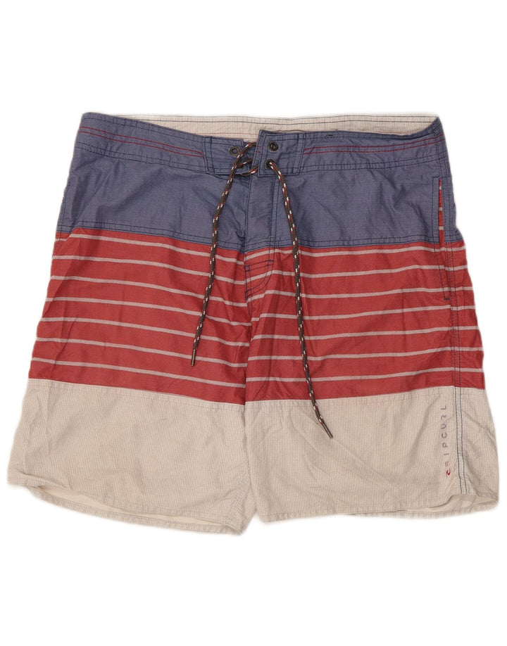 Мужские шорты для плавания Rip Curl, большой разноцветный полиэстер с цветными блоками