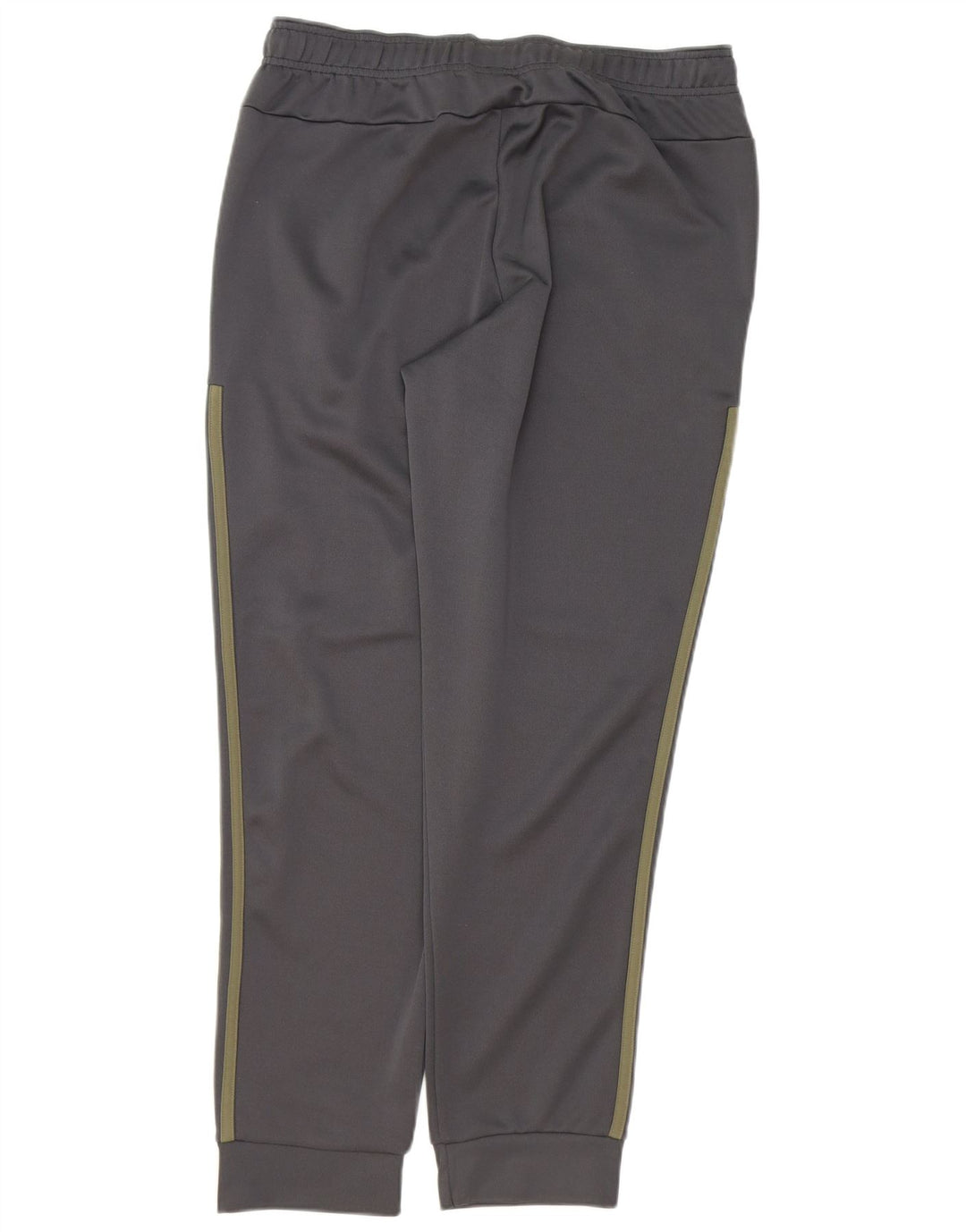 ADIDAS Mens Tracksuit Trousers Joggers Large Grey Polyester