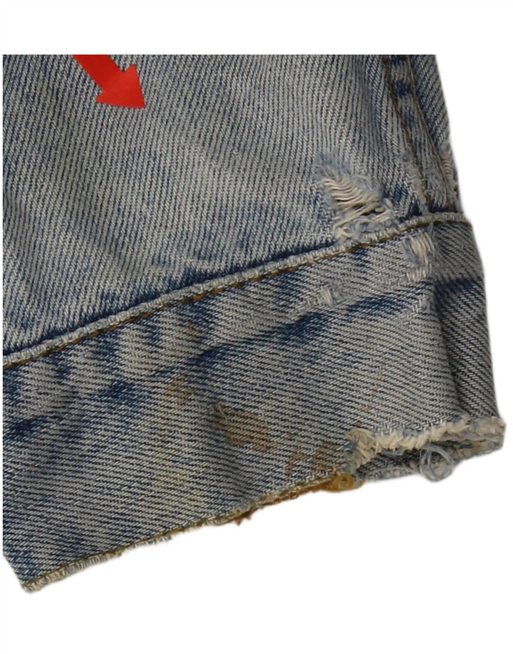 Мужская джинсовая куртка Levi's UK 38, средний синий хлопок, хлопок