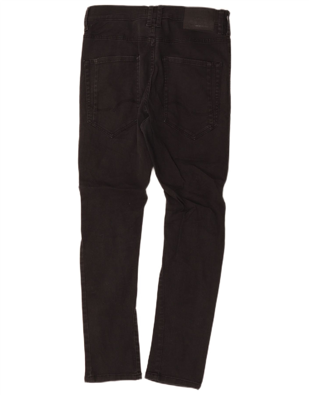 Мужские узкие джинсы Jack & Jones W28 L27, черный хлопок
