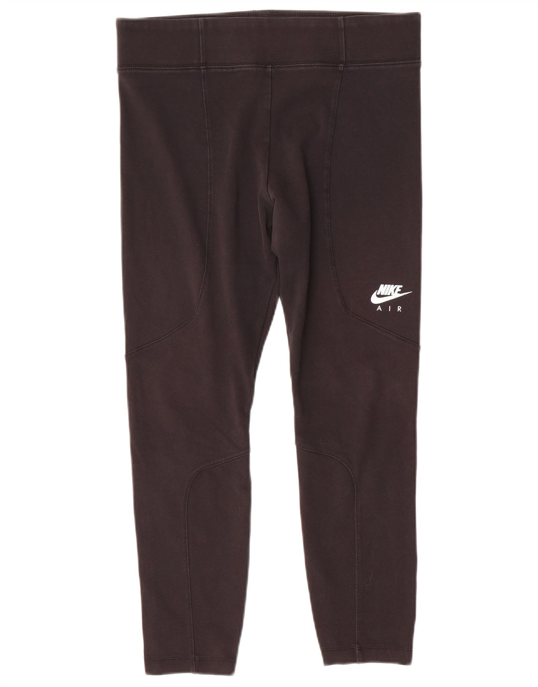 Женские укороченные леггинсы Nike UK 14, большие черные полиэстер