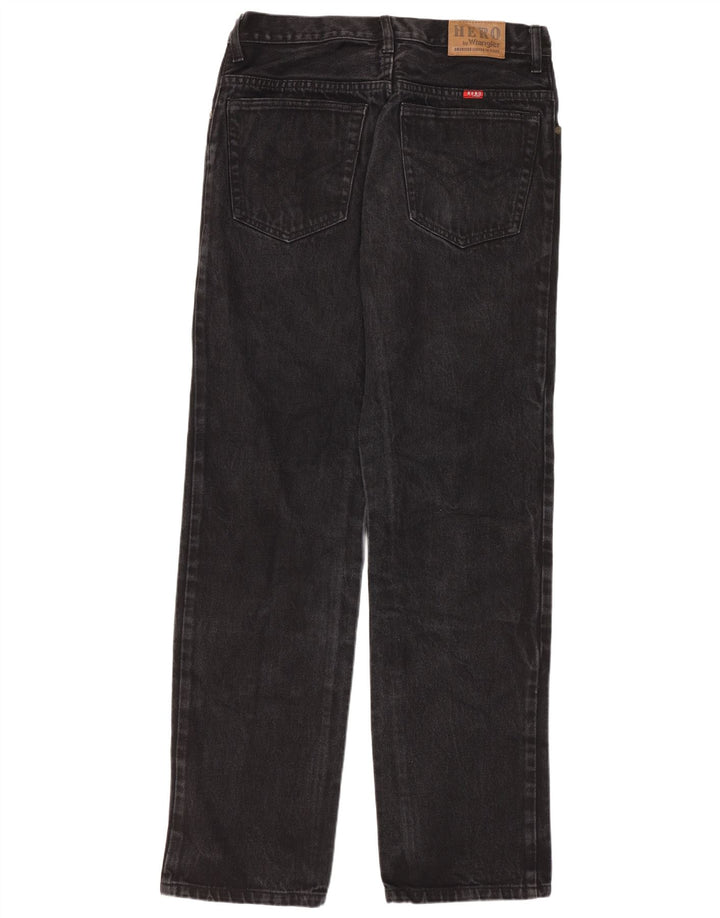 Мужские прямые джинсы Wrangler Hero Regular W34 L34, черный хлопок