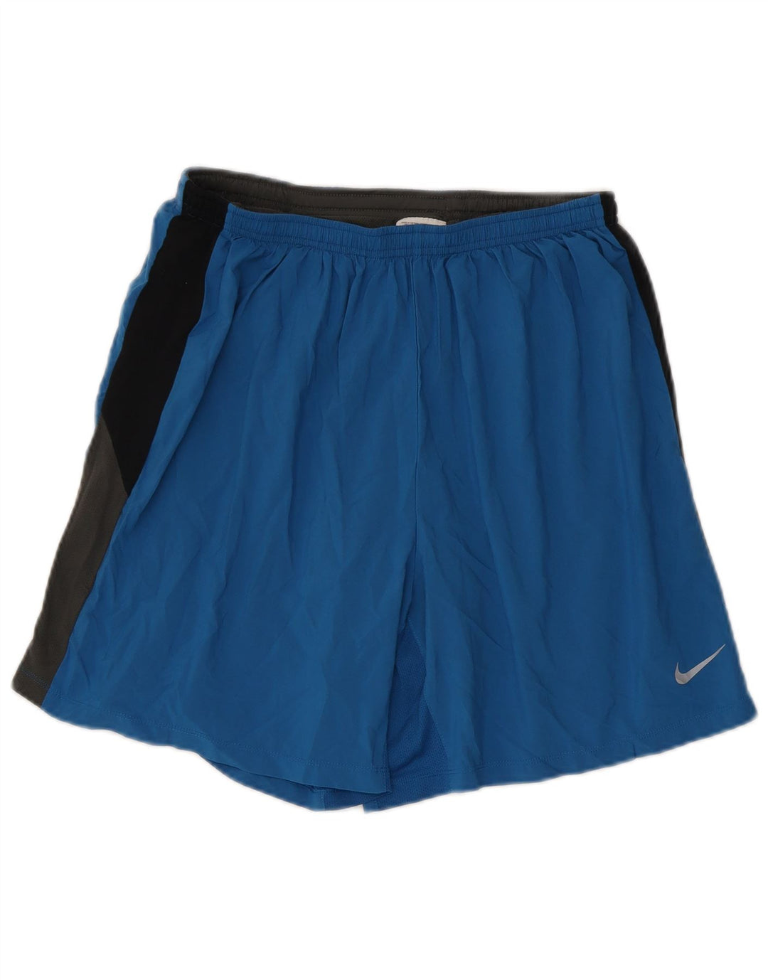 Спортивные шорты Nike для мальчиков 13–14 лет XL, синие, полиэстер с цветными блоками
