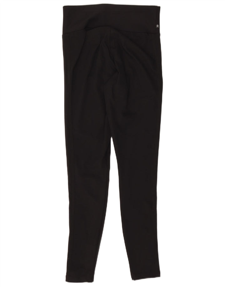 Женские леггинсы ADIDAS UK 12, средний черный полиэстер