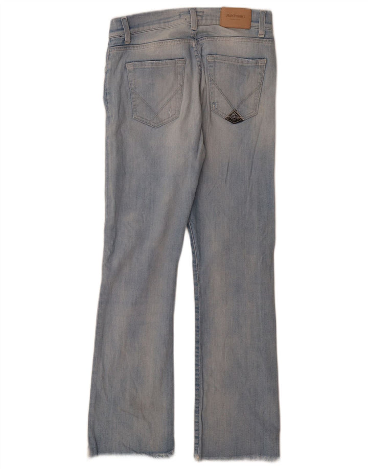 Женские потертые джинсы Roy Rogers Bootcut W25 L28, синий хлопок