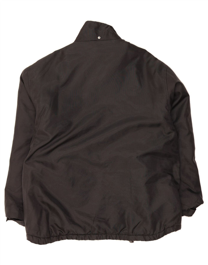 INVICTA Mens Windbreaker Jacket UK 42 XL Black Polyamide Vintage Invicta and Second-Hand Invicta from Messina Hembry 
