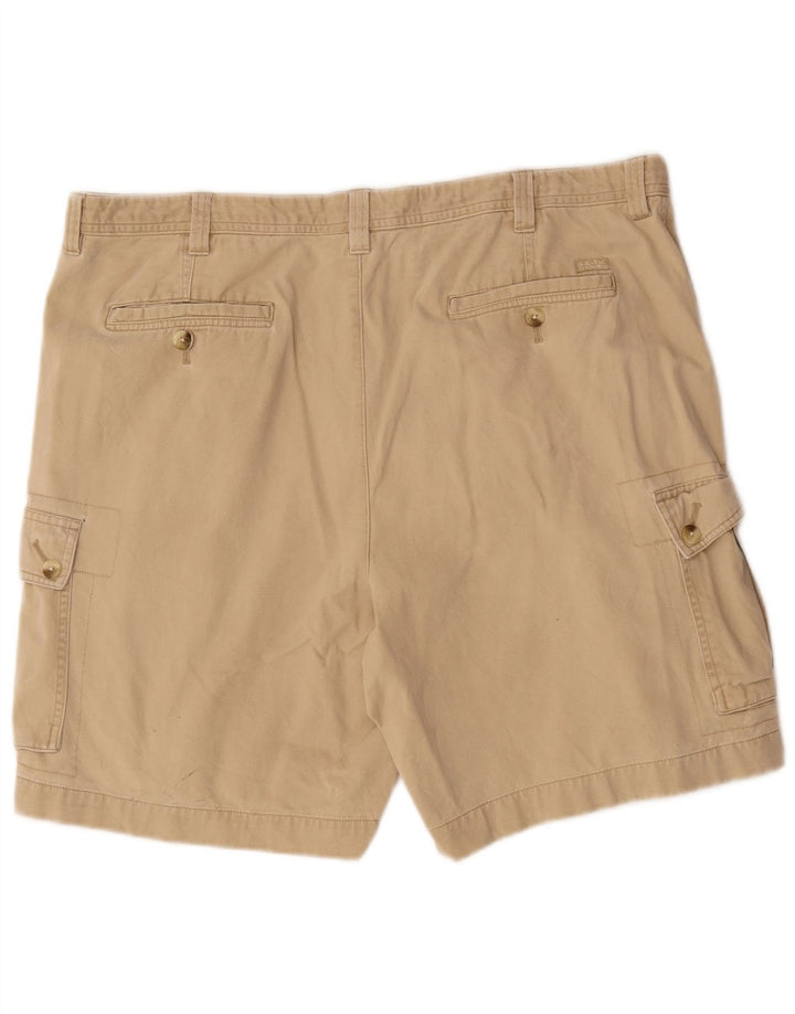 Izod Мужские шорты карго W40 XL бежевые, хлопок