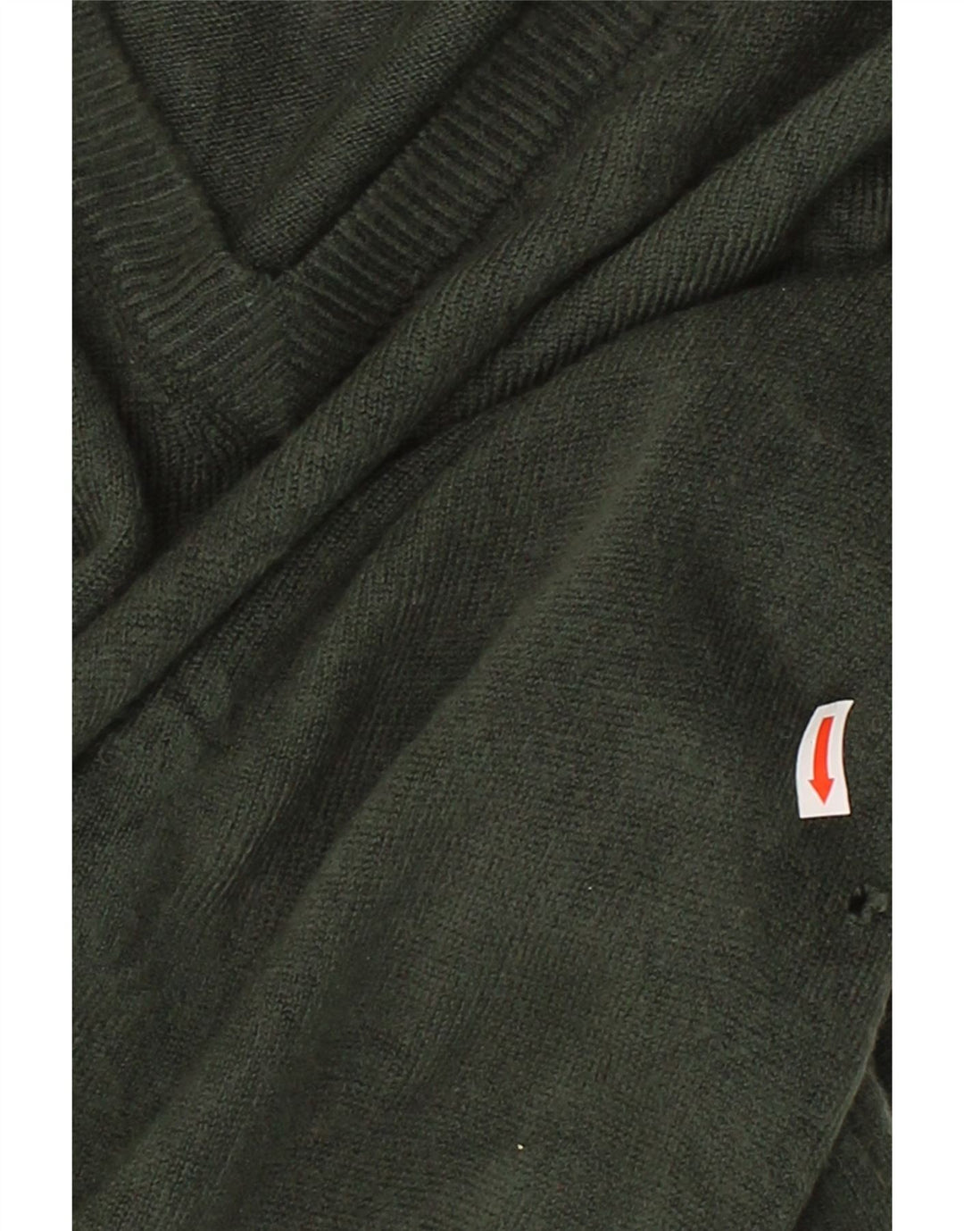 DOCKERS Mens V-Neck Jumper Sweater Large Green Acrylic Vintage Dockers and Second-Hand Dockers from Messina Hembry 