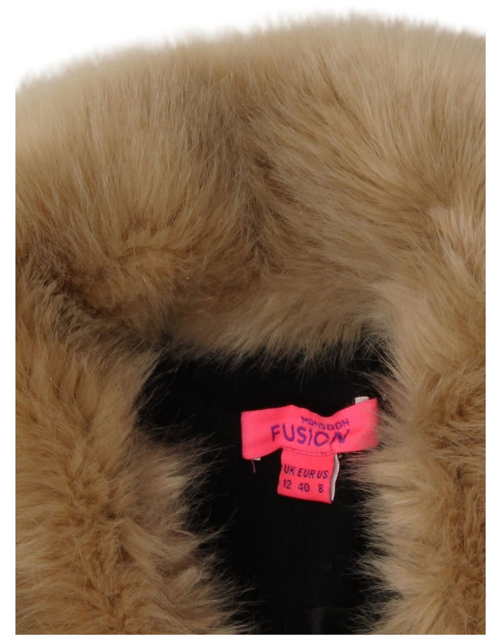 Женское пальто принцессы Monsoon UK 12, средний цвет, черная шерсть