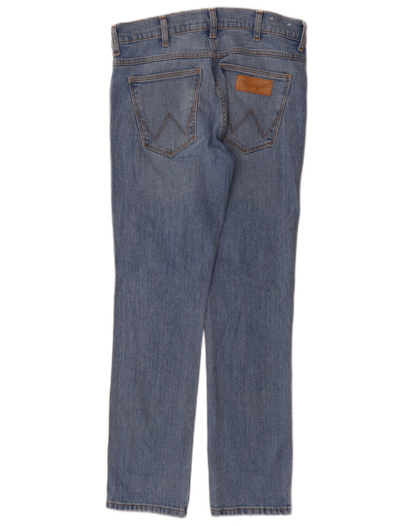 Женские зауженные джинсы Wrangler Larston W29 L32, синий хлопок