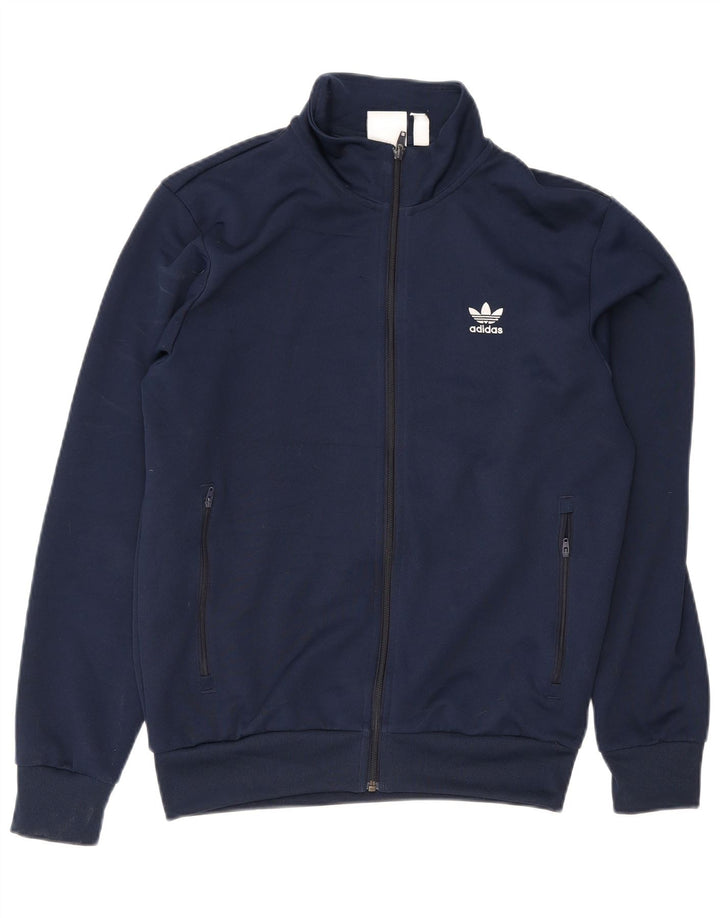 Мужской спортивный костюм Adidas Top Jacket Medium Темно-синий полиэстер