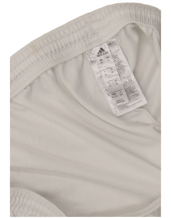 Мужские спортивные шорты Adidas Aeroready XL, белый полиэстер