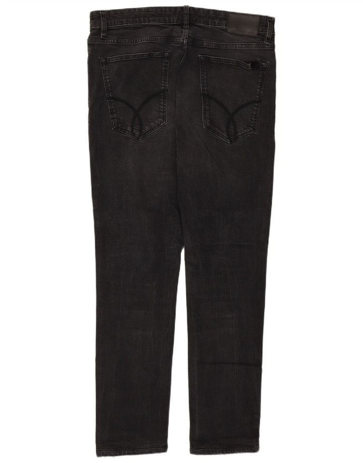 Мужские зауженные джинсы Calvin Klein W33 L29, серый хлопок