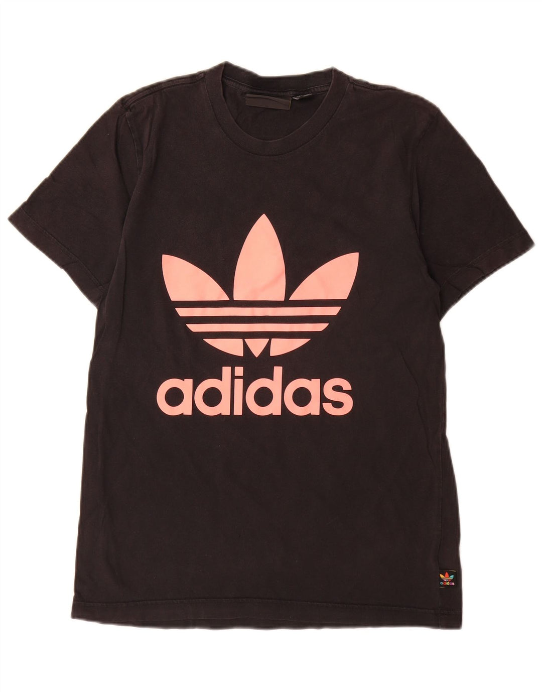 Женская футболка с рисунком Adidas Pharrell Williams, маленький черный хлопковый топ