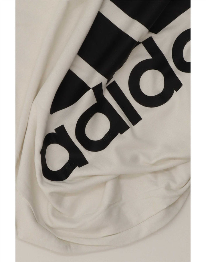 Мужская футболка с рисунком Adidas Top Medium White