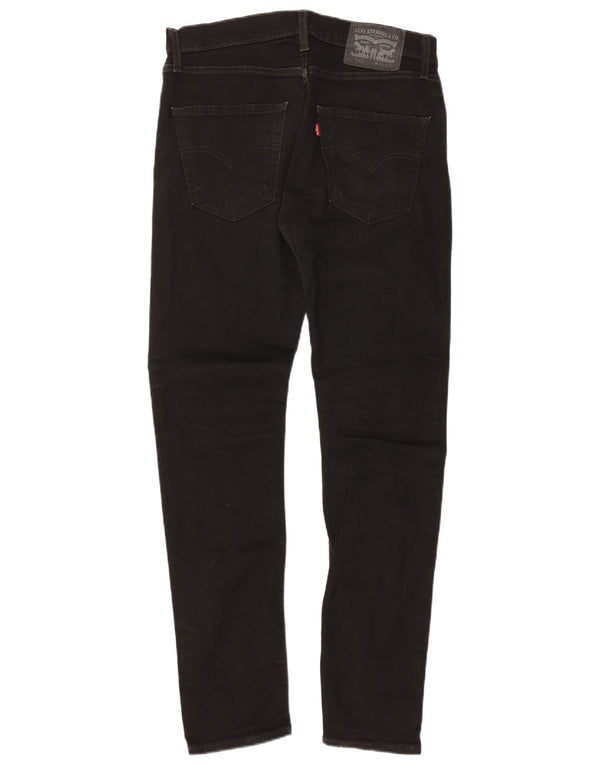 Мужские зауженные зауженные джинсы Levi's 512 W32 L32, черный хлопок