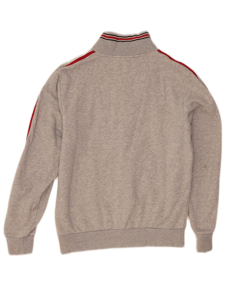 Женский спортивный костюм Ellesse, верхняя куртка UK 10, маленький серый хлопок с крапинками