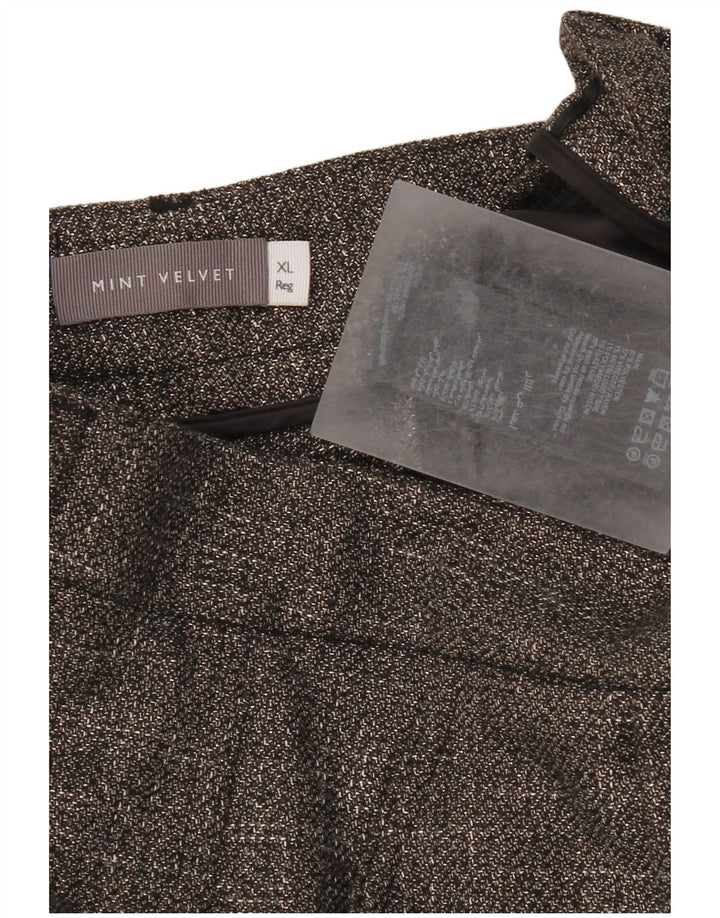 Женские брюки карго MINT VELVET XL W36 L30 серого цвета с крапинками из полиэстера