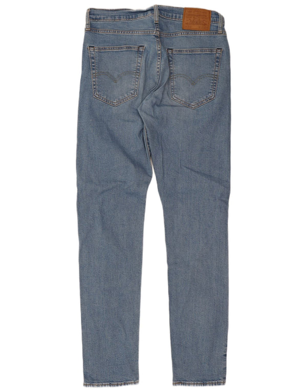 Мужские зауженные джинсы Levi's 512 W32 L34 синие, хлопок