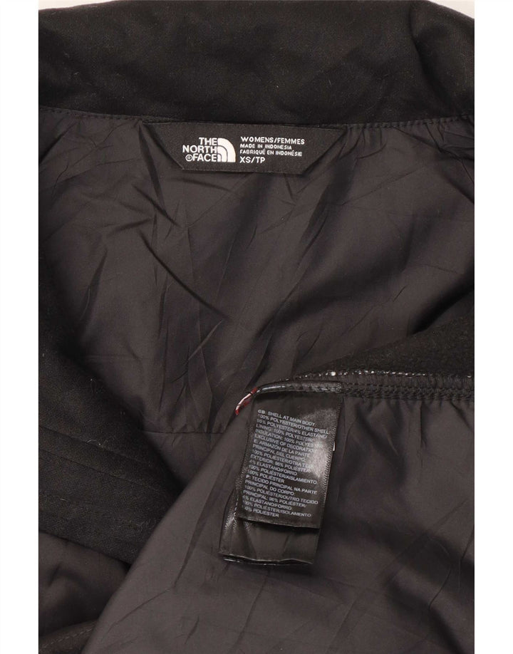 Женский стеганый спортивный костюм The North Face, верхняя куртка UK 6 XS, черный полиэстер