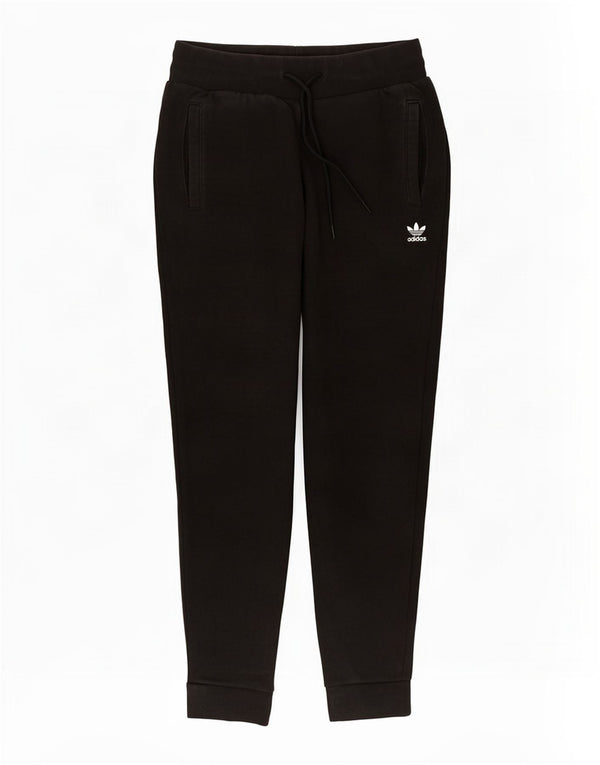 Женские спортивные брюки Adidas Joggers UK 8, маленькие черные хлопковые