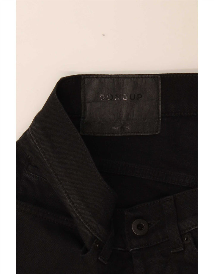 Женские зауженные джинсы Dondup W30 L27 черные