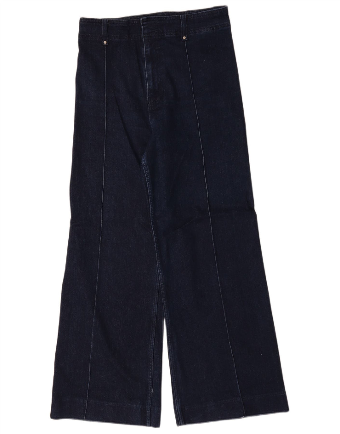 Женские широкие джинсы Zara EU 40 Medium W30 L30 Темно-синие