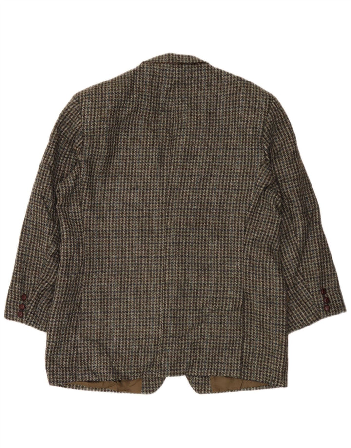 Мужской пиджак Marks & Spencer St. Michael, Великобритания 44 XL, зеленый с узором "гусиные лапки"