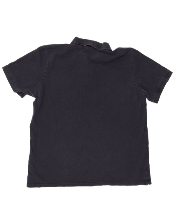 Мужская рубашка-поло Jack & Jones XL темно-синяя