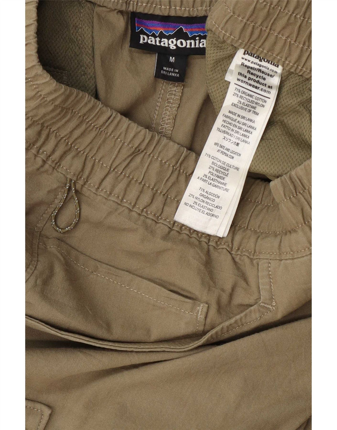 Мужские шорты-карго Patagonia Medium W32, хаки, хлопок