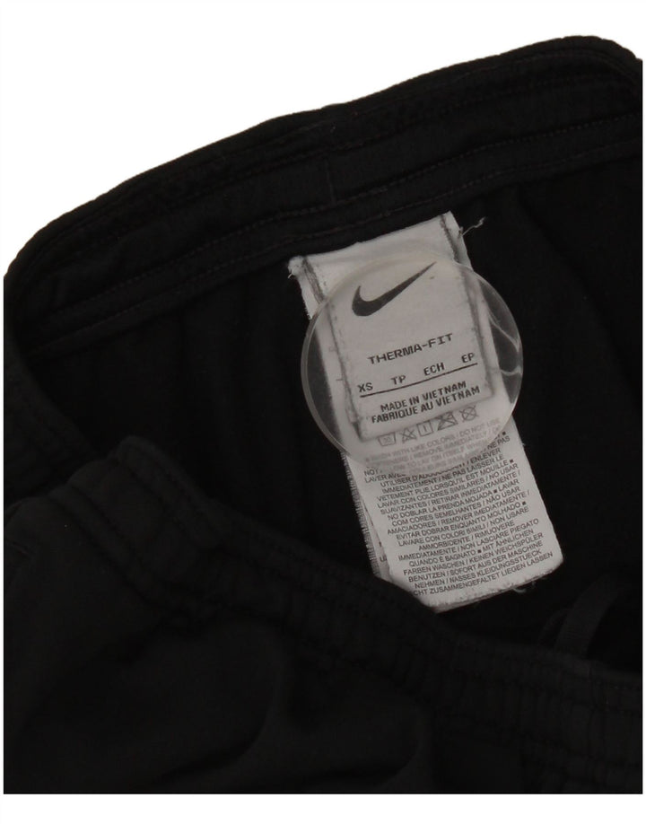 Мужские спортивные брюки Nike Therma-Fit XS, черный полиэстер