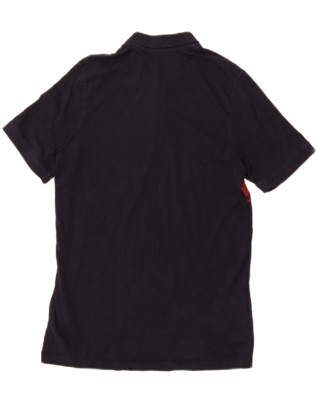 Рубашка-поло JACK & JONES для мальчиков 15–16 лет, темно-синяя, хлопок с цветными блоками