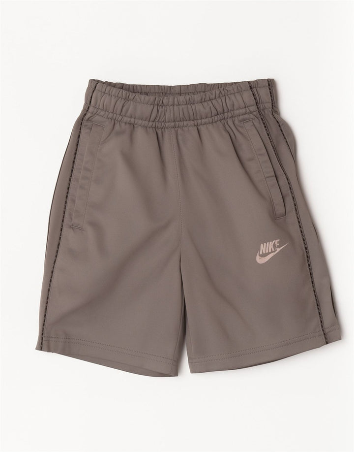 Спортивные шорты Nike для мальчиков 10–11 лет, средние серые, спортивные