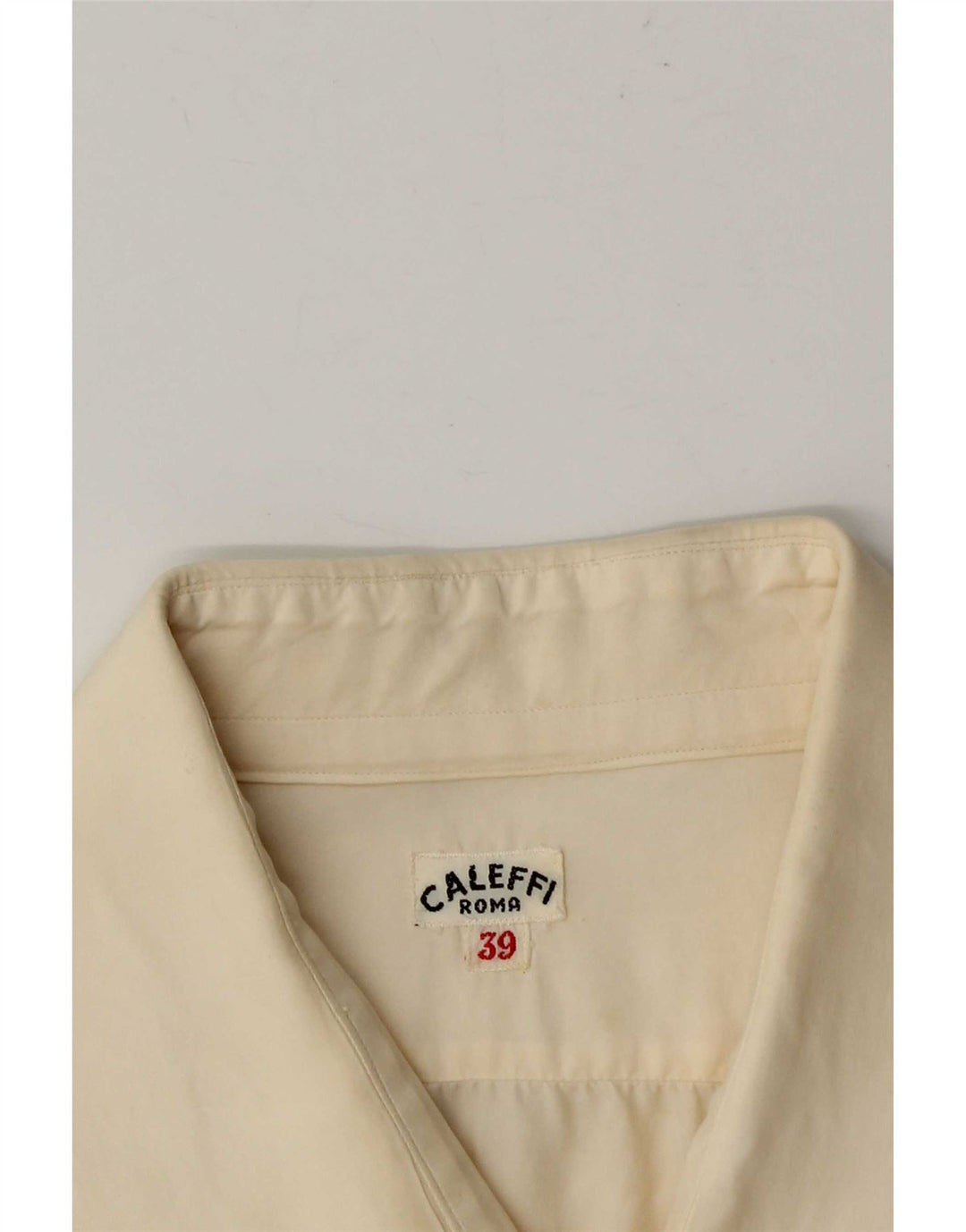 Мужская рубашка Caleffi, размер 39, средний Off White