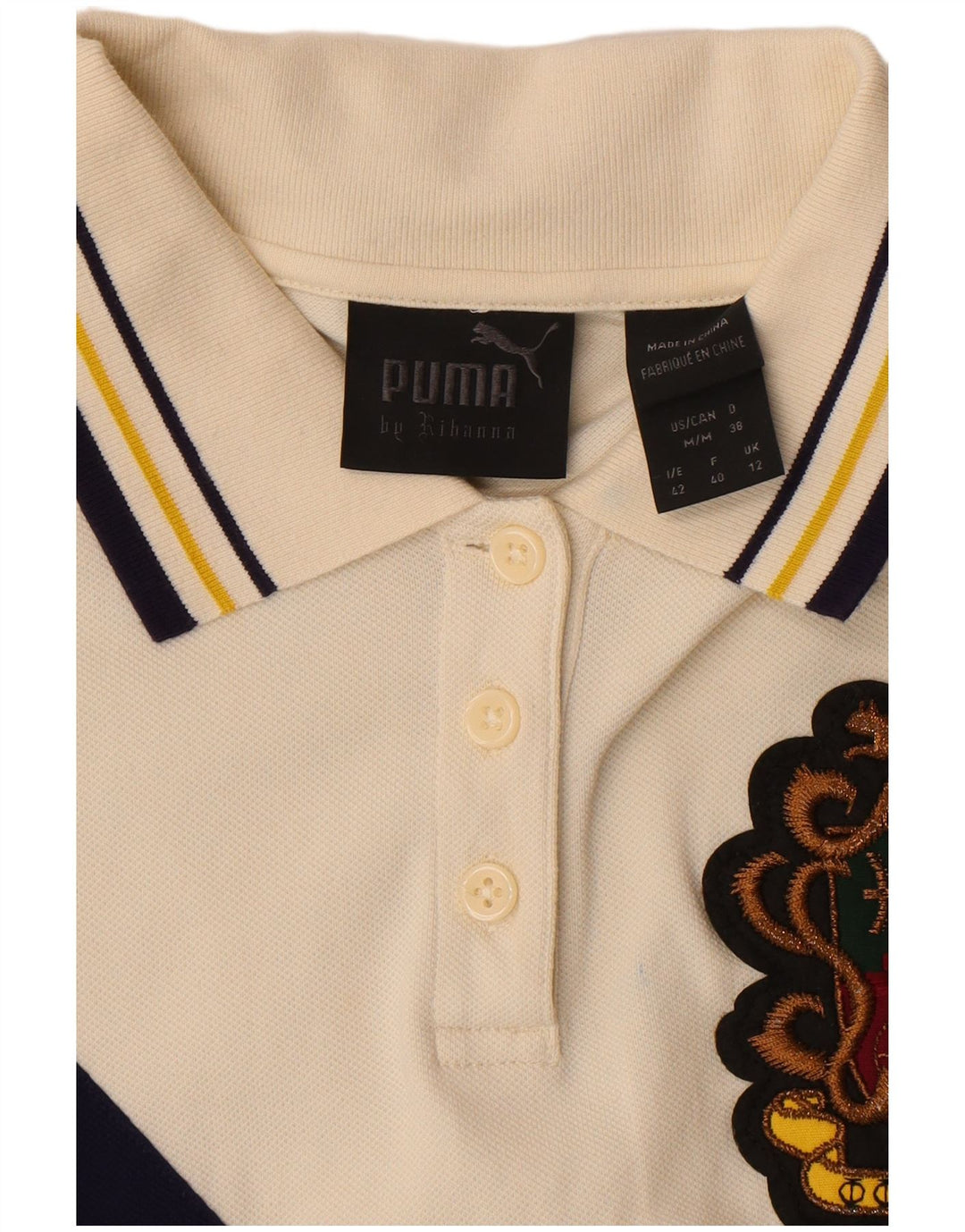 Женское платье-поло Puma UK 12, средний бежевый