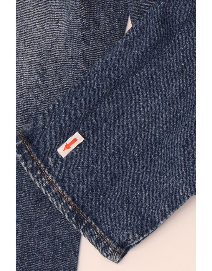 CHEAP MONDAY Мужские узкие джинсы W32 L34 Синий хлопок