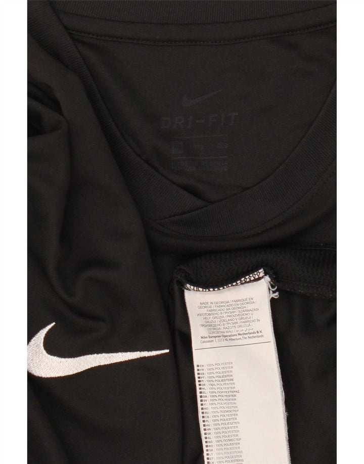 Мужская футболка Nike Dri Fit 2XL, черный полиэстер