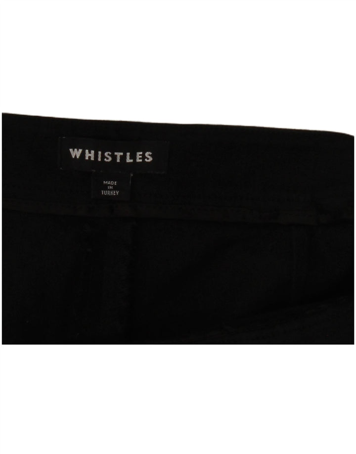 Женские прямые повседневные брюки Whistles W28 L26, черные