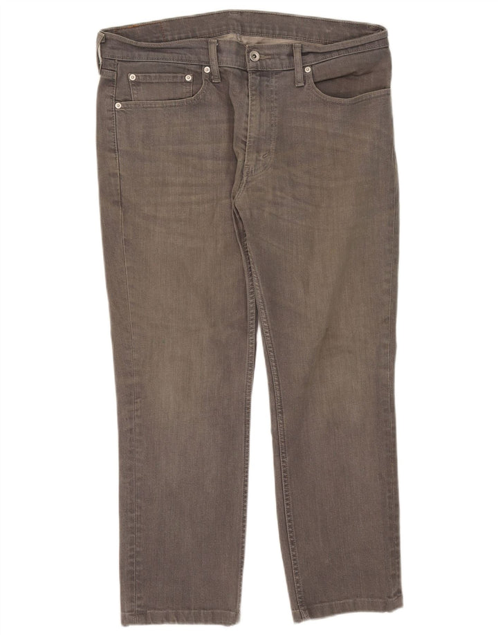 Мужские укороченные джинсы Levi's 511 W36 L25, серый хлопок