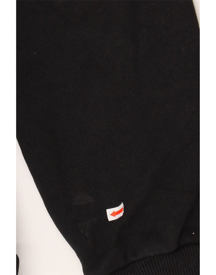 Мужской свитер с капюшоном на молнии NIKE, большой черный, хлопковый