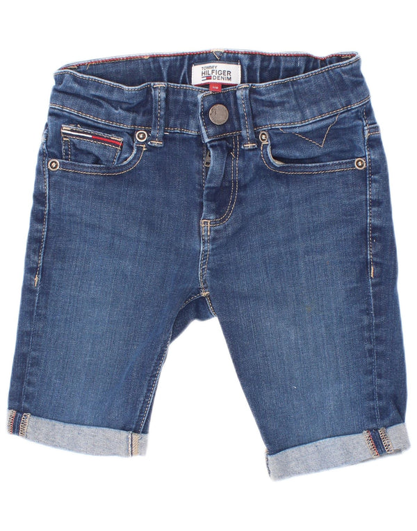 Джинсовые шорты Tommy Hilfiger для мальчиков 4–5 лет W20, синие