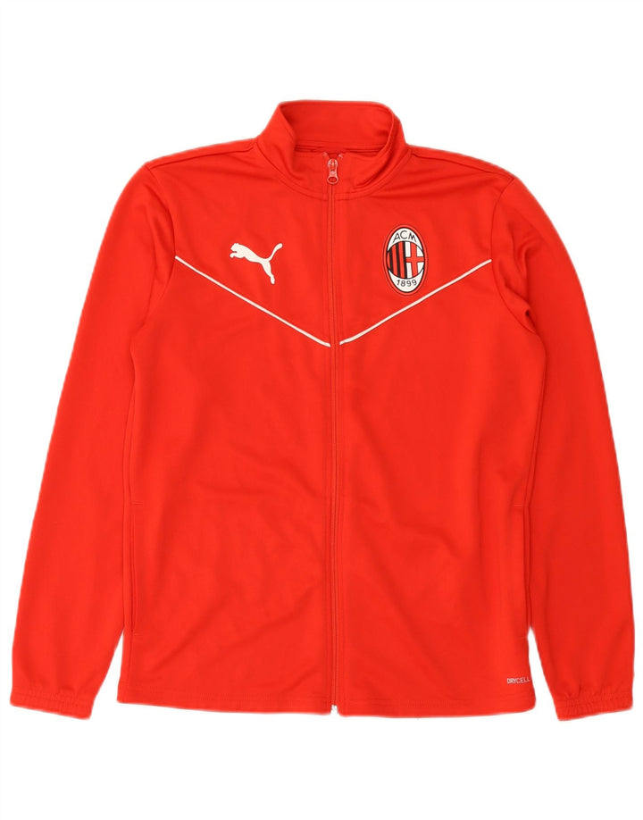 Спортивный костюм Puma для мальчиков AC Milan, верхняя куртка, 13–14 лет, красный полиэстер