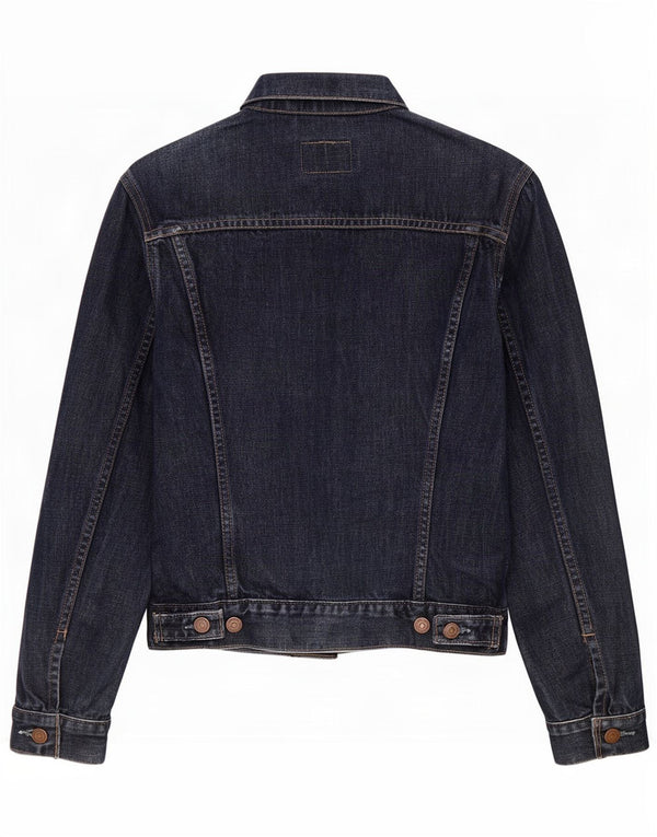 Женская джинсовая куртка Levi's UK 12, средний темно-синий, хлопок