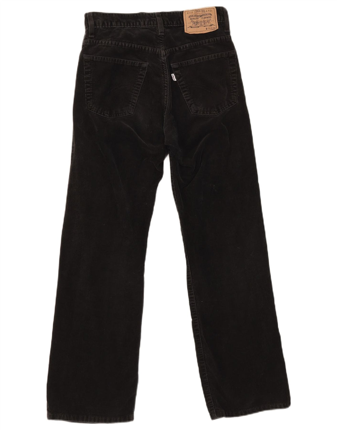 Женские вельветовые брюки Levi's Bootcut W28 L30, черный хлопок