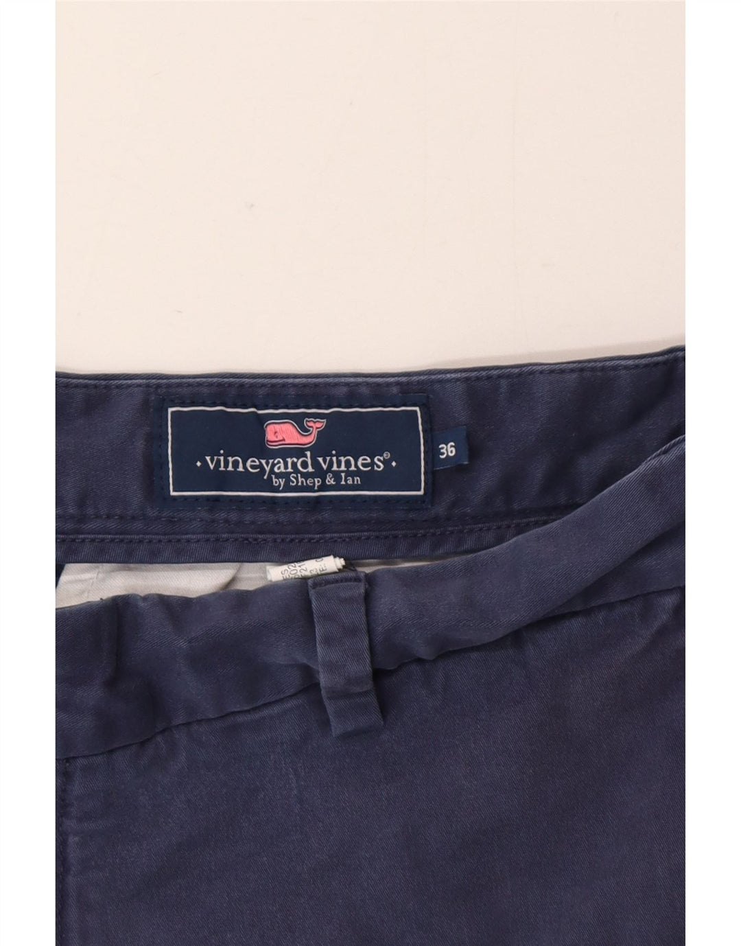 Мужские шорты чинос Vineyard Vines W36, большие, темно-синие