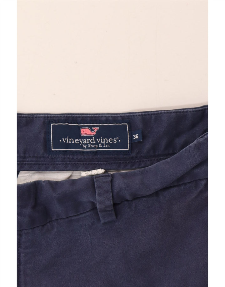 Мужские шорты чинос Vineyard Vines W36, большие, темно-синие