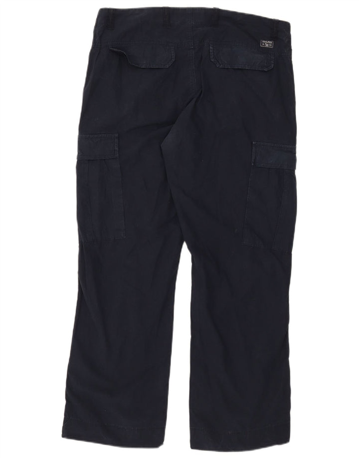 Мужские прямые брюки-карго Woolrich W34 L27 темно-синие