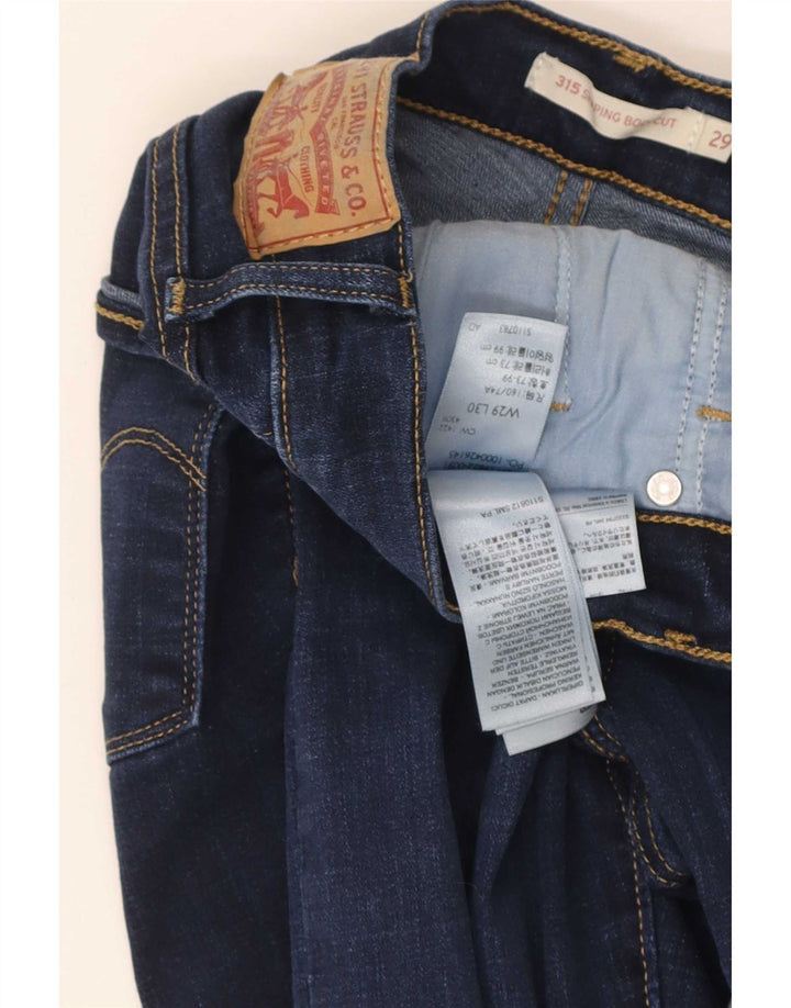 Женские джинсы Levi's 315 Shaping Bootcut W29 L30, синие, хлопок