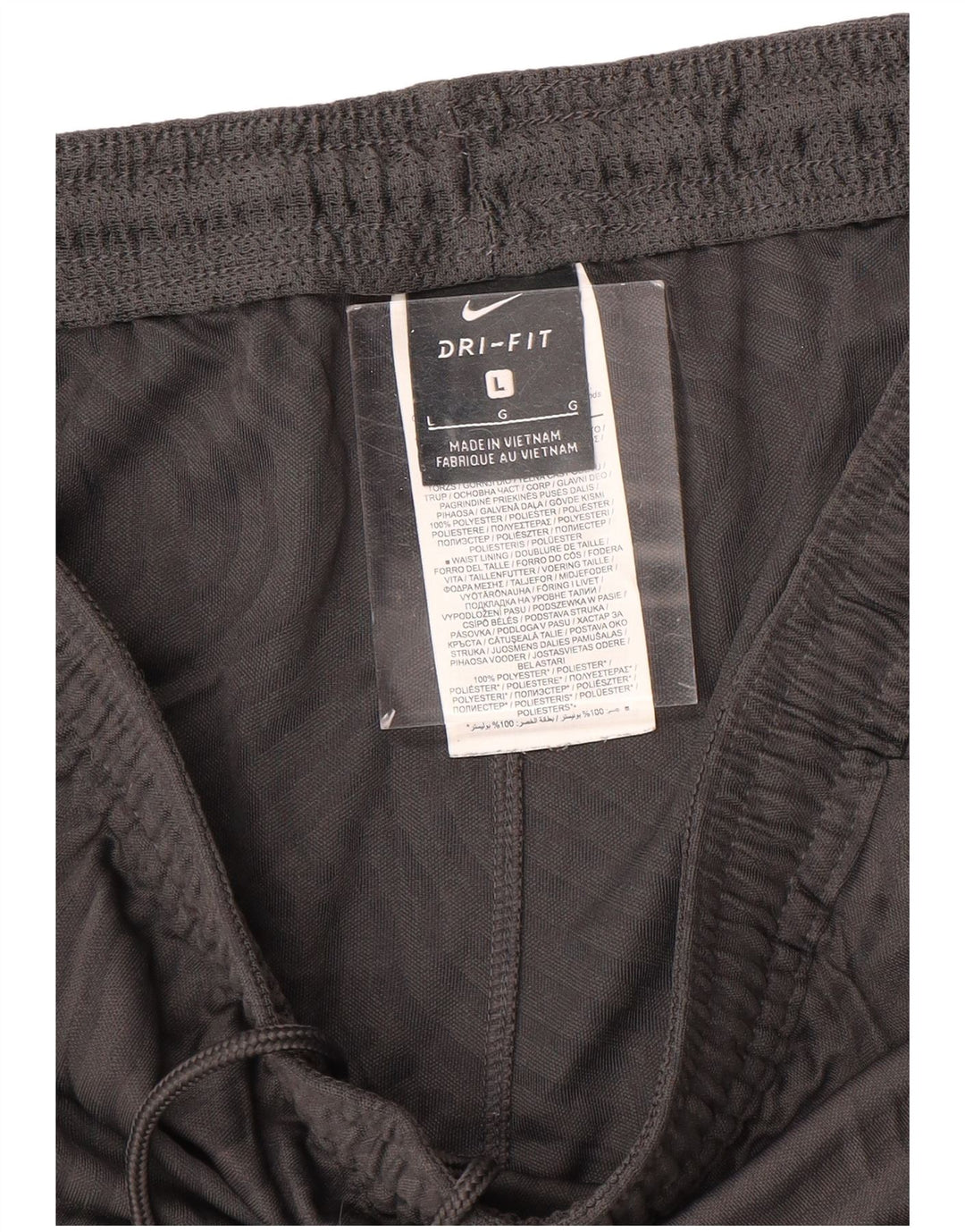 Мужские спортивные шорты NIKE Liverpool, большие черные полиэстер с цветными блоками