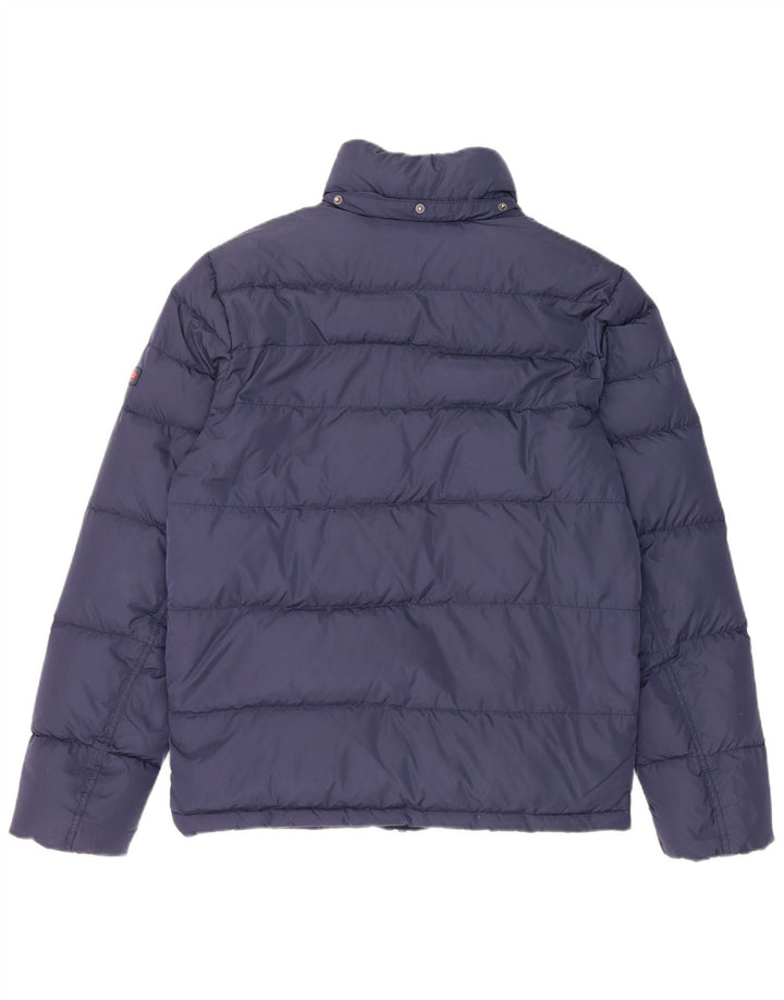 Мужская стеганая куртка Tommy Hilfiger UK 38, средний темно-синий нейлон